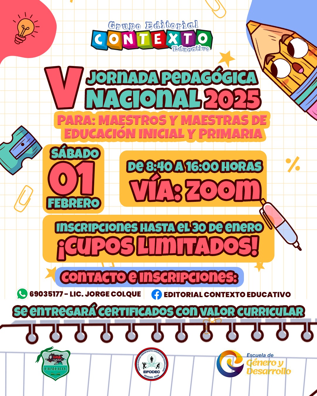 V Jornada Pedagógica Nacional - 2025